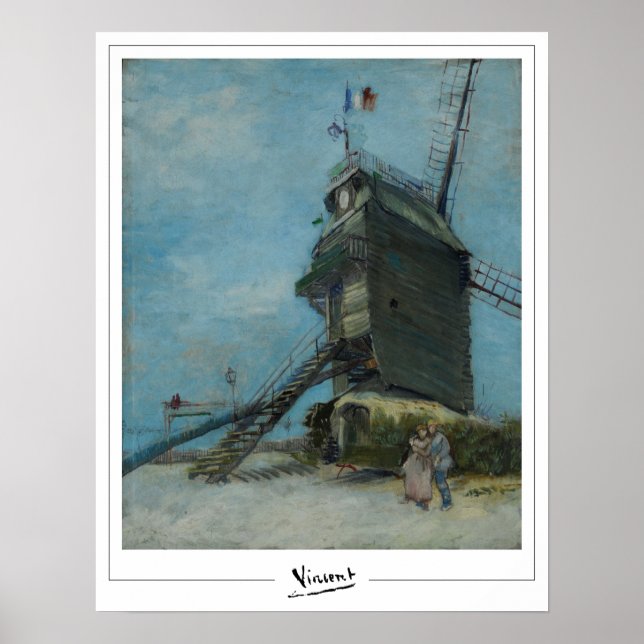 Poster d'art Vincent Van Gogh Zedign #57 (Devant)