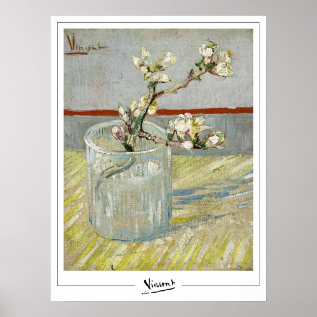 Poster d'art Vincent Van Gogh Zedign #58-2 (Devant)