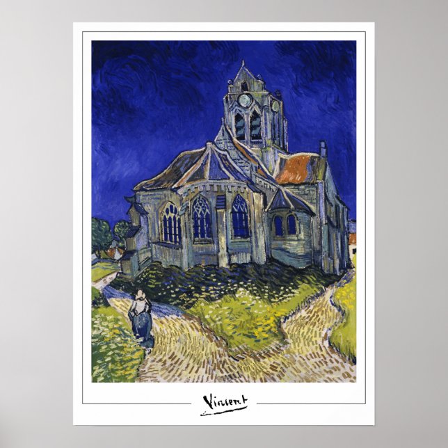 Poster d'art Vincent Van Gogh Zedign #5-2 (Devant)