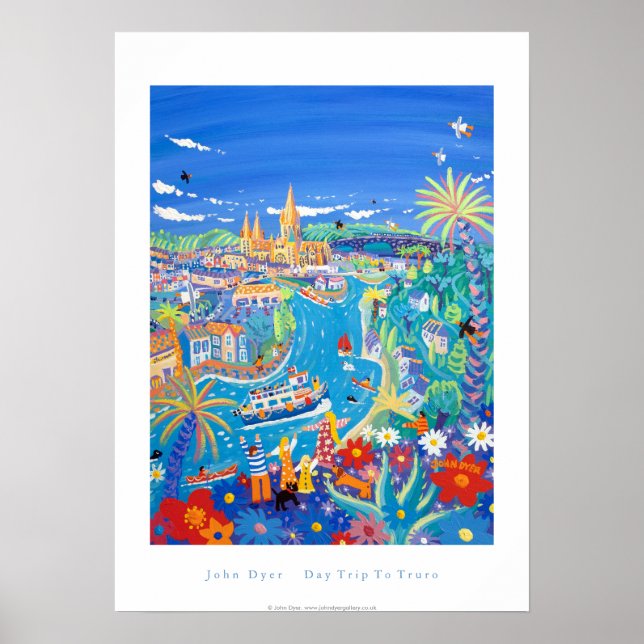 Poster d'art : Voyage d'une journée à Truro (Devant)