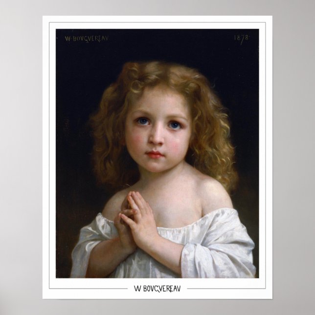 Poster d'art William-Adolphe Bouguereau Zedign #18 (Devant)