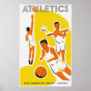 Poster d'athlétisme 2