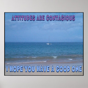 Poster d'attitude positive
