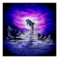 Dauphin clair de lune