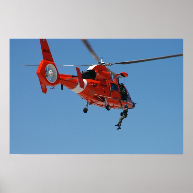 Poster Dauphin HH-65 (Devant)