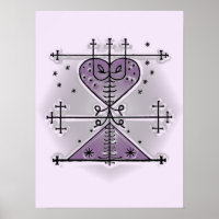 Poster d'autel pour Manman Brigit