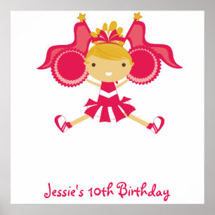 Poster d'autographe KRW Rose Pom-pom girl