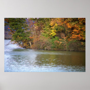 Poster d'automne Waterscape