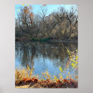 Poster d'automne Waterscape