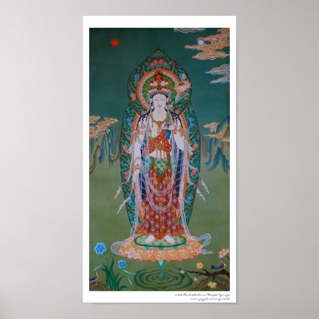 Poster d'Avalokiteshvara (Devant)