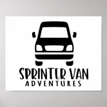 Poster d'aventure Sprinter Van