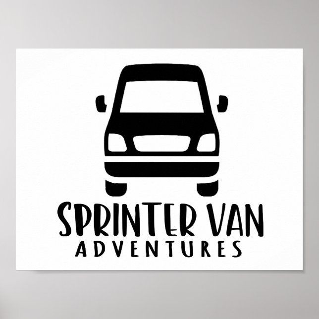 Poster d'aventure Sprinter Van (Devant)