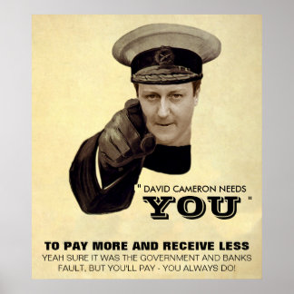 Poster David Cameron Print