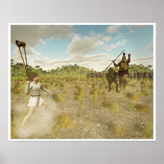 Poster David et Goliath (Devant)
