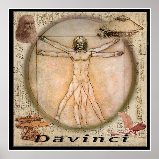 Poster Davinci (Devant)