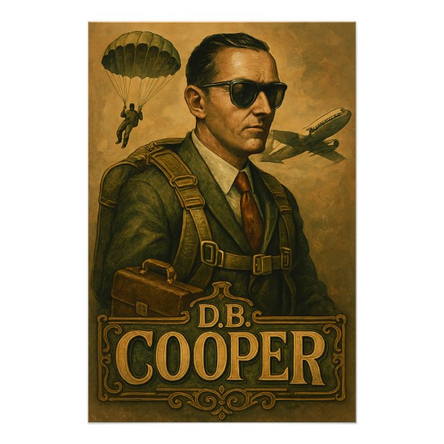 Poster DB Cooper (Devant)