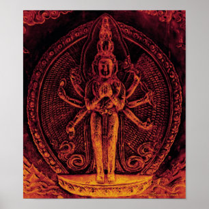 Poster de 1000Avalokiteshvara armé