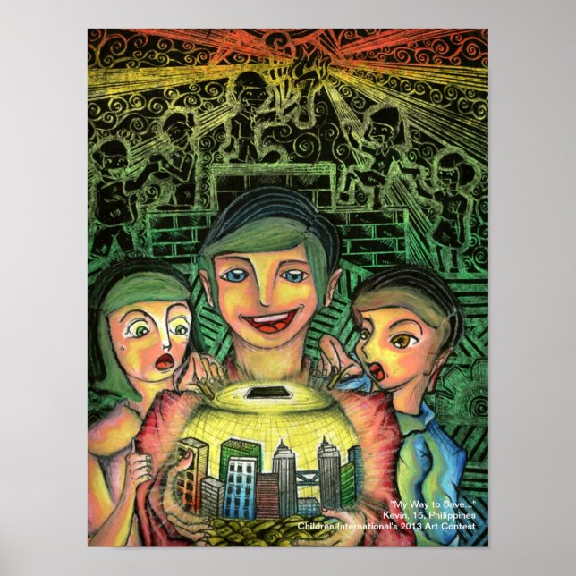 Poster de 12 po x 15,53 po (Devant)