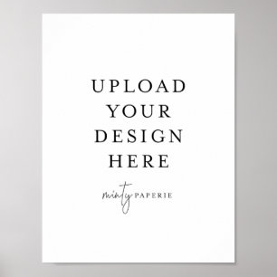 Poster de 8,5 po x 11 po - Portrait