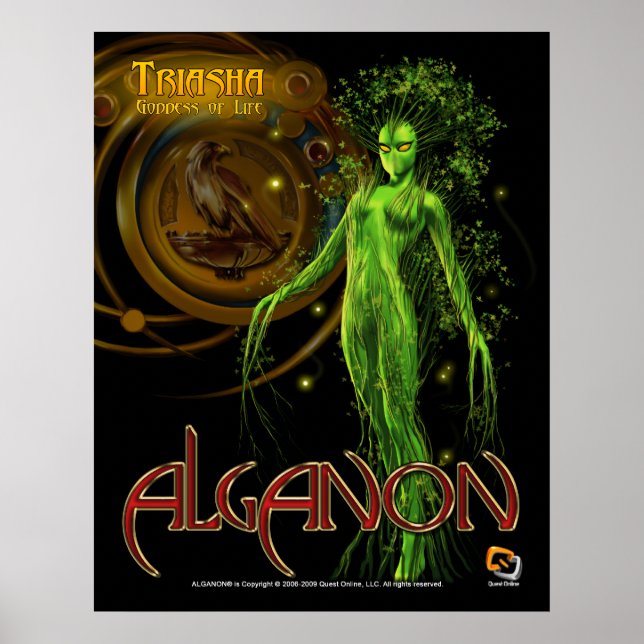 Poster de Alganon Triasha Deity (Devant)