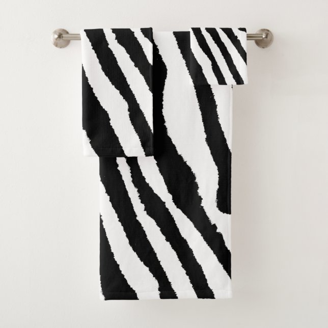 Poster de animal branché Zebra Seamless Motif (En situation)