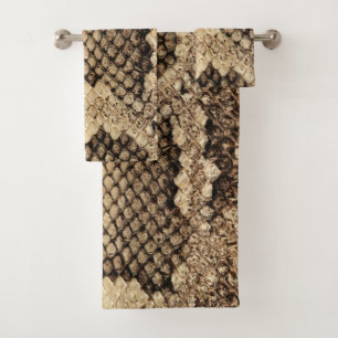 Poster de animal de peau de serpent exotique motif