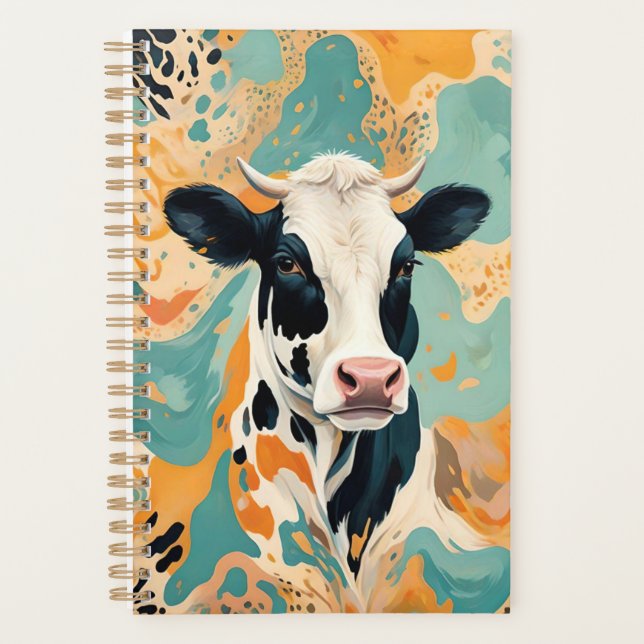 Poster de animal de vache personnalisé (Devant)