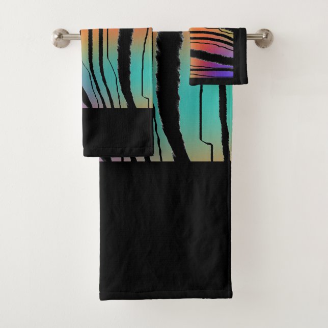 Poster de animal externe Rainbow Tiger (En situation)