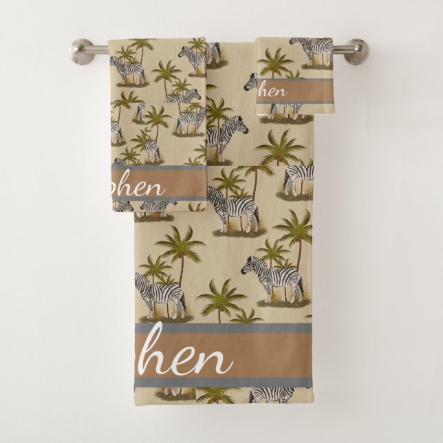 Poster de animal garçon, zèbre nature animale afri (En situation)