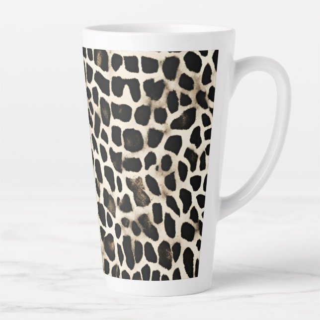 Poster de animal - Latte Mug (Droite)