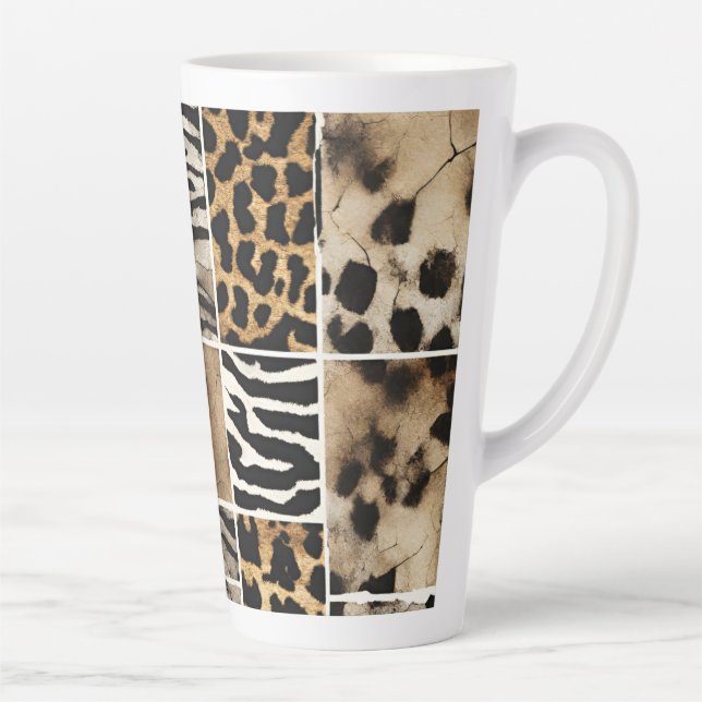 Poster de animal - Latte Mug (Droite)