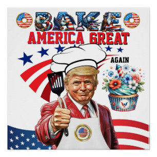 Poster de BAKE America Great Again