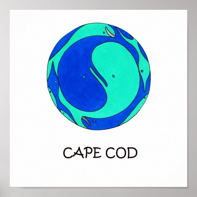 Poster de baleines (Devant)