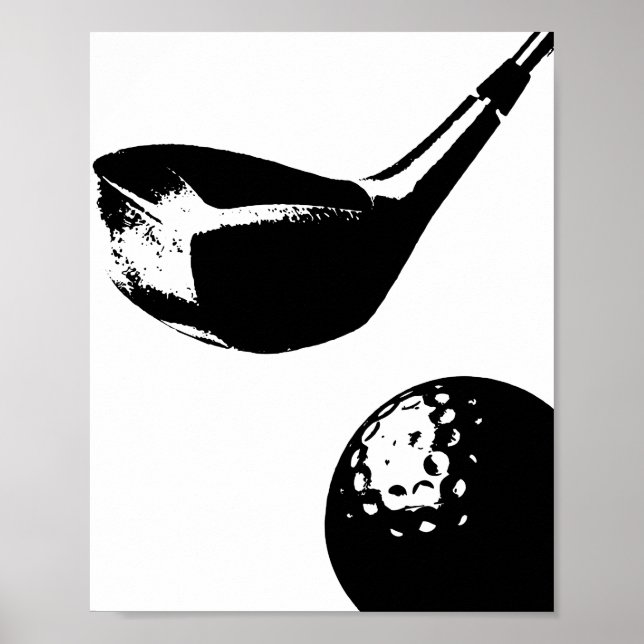 Poster de balle du club de golf Sports modernes Im (Devant)