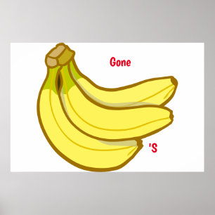 Poster de bananes