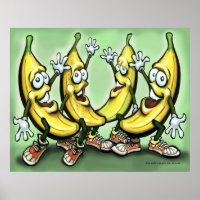 Poster de bananes