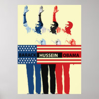 Poster de Barack Hussein Obama