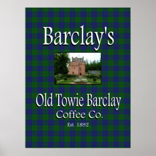 Poster de Barclay's Old Towie Barclay Coffee Co.