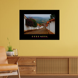 Poster de Barichara Colombia