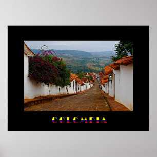 Poster de Barichara Colombia