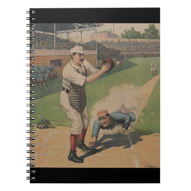 Poster de baseball Carnet (Devant)