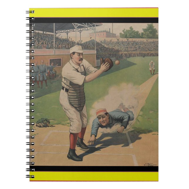 Poster de baseball Carnet (Devant)