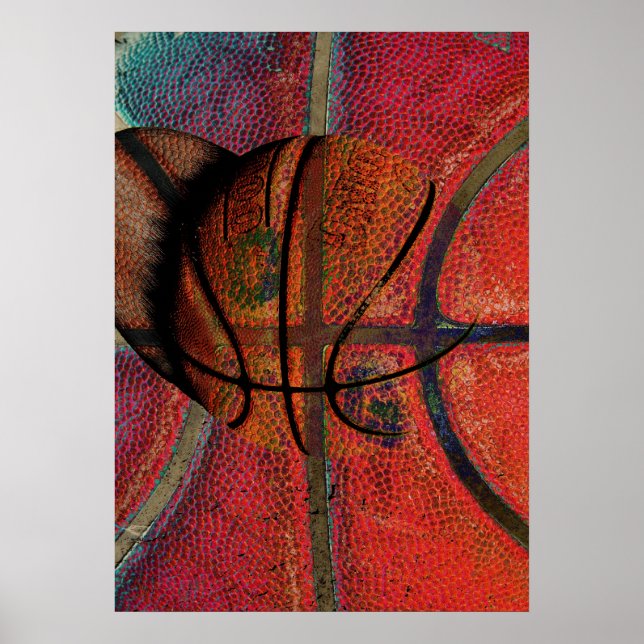 poster de basket-ball urbain (Devant)