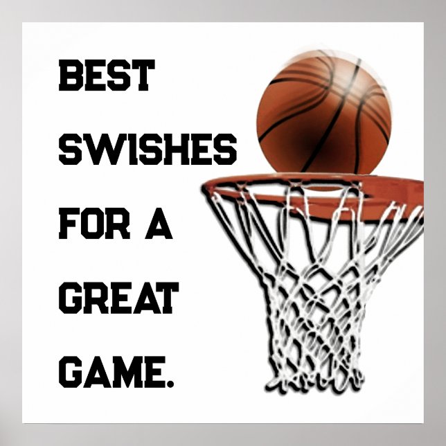 Poster de Basketball Good Luck (Devant)