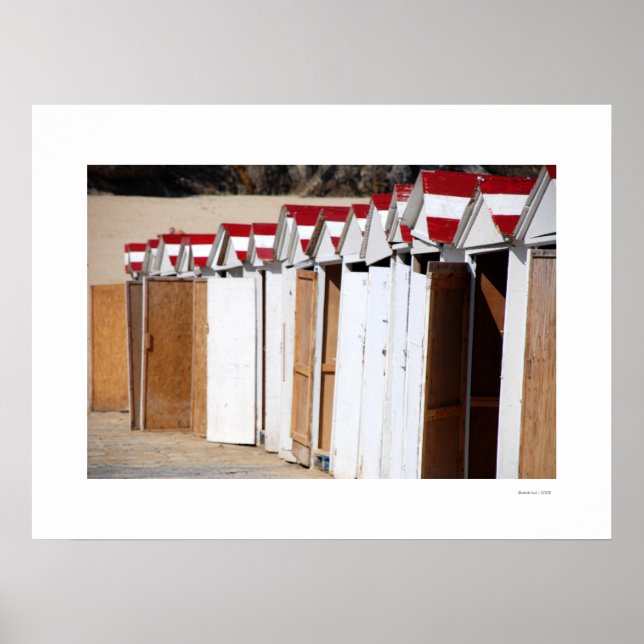 Poster de BEACH HUTS (Devant)