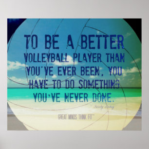 Poster de Beach Volleyball 007 pour Motivation