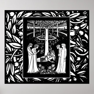 Poster de Beardsley Lancelot & Queens