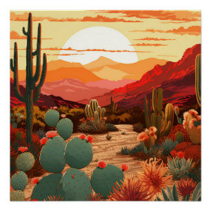 Poster de beauté du désert #1