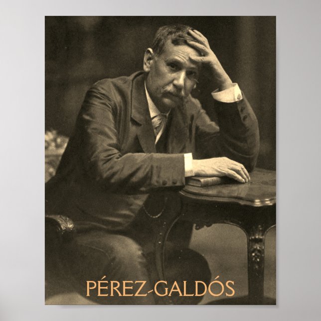 Poster de Benito Pérez-Galdós (Devant)