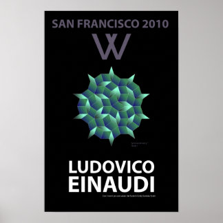 Poster de bienvenue à San Francisco Ludovico Einau